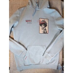 Supply & Demand Brooklyn World Series Hoodie Light Blue NYC Statue Liberty MensM